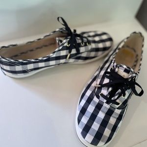 Keds x Kate Spade gingham shoes